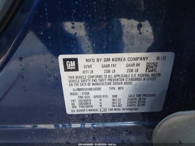 2022 BUICK ENCORE GX FWD SELECT 9