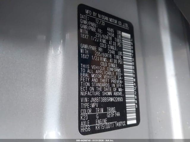 2024 NISSAN ROGUE SV INTELLIGENT AWD 9