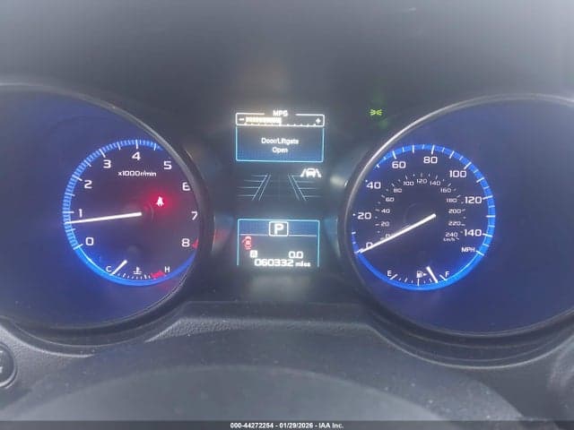 2019 SUBARU OUTBACK 2.5I TOURING 7