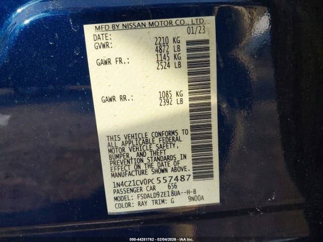 2023 NISSAN LEAF SV PLUS 60 KWH 9