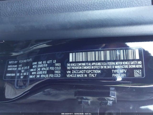 2016 JEEP RENEGADE LIMITED 9
