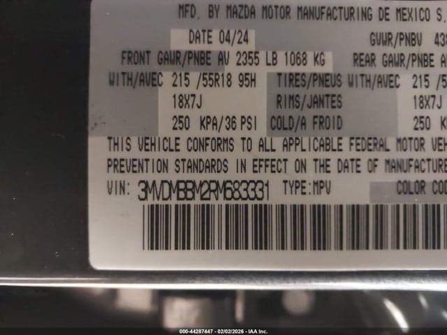 2024 MAZDA CX-30 2.5 S SELECT SPORT 9