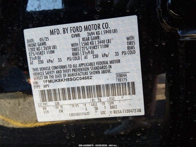 2025 FORD EXPLORER ST-LINE 9