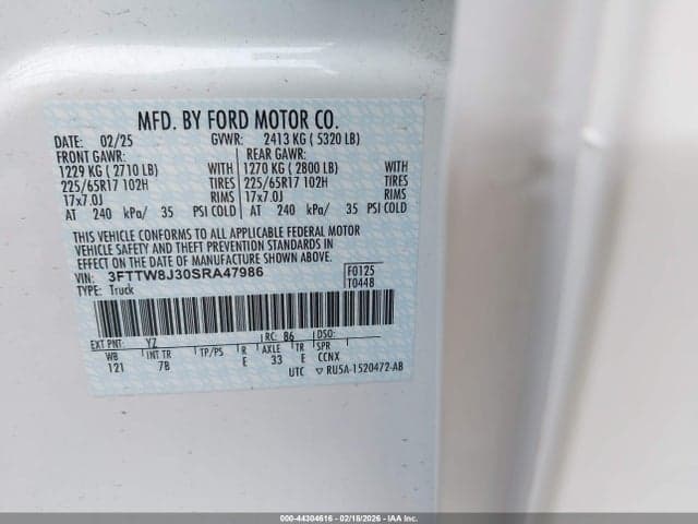 2025 FORD MAVERICK XLT 9