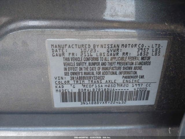 2024 NISSAN SENTRA S XTRONIC CVT 9