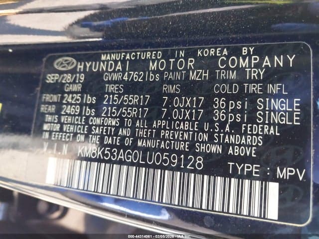 2020 HYUNDAI KONA ELECTRIC ULTIMATE 9