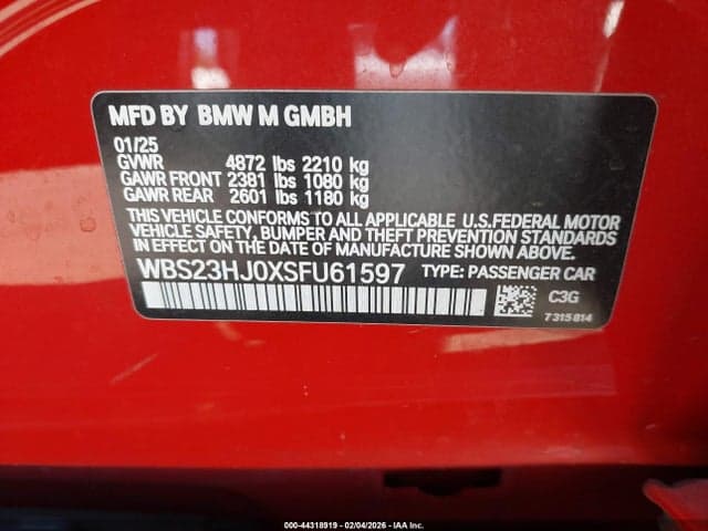 2025 BMW M3 COMPETITION 9