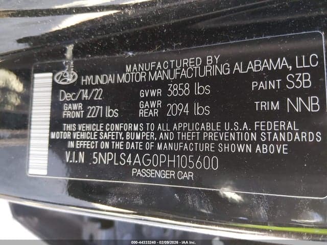 2023 HYUNDAI ELANTRA SEL 9
