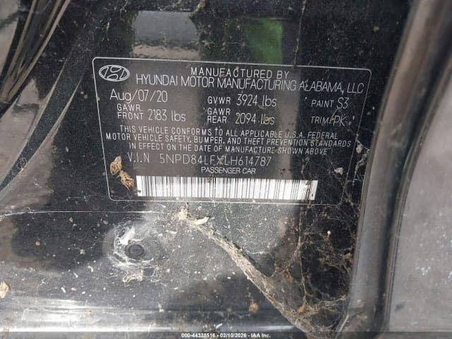 2020 HYUNDAI ELANTRA SEL 9