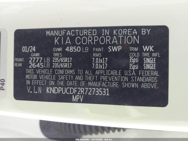 2024 KIA SPORTAGE LX 10