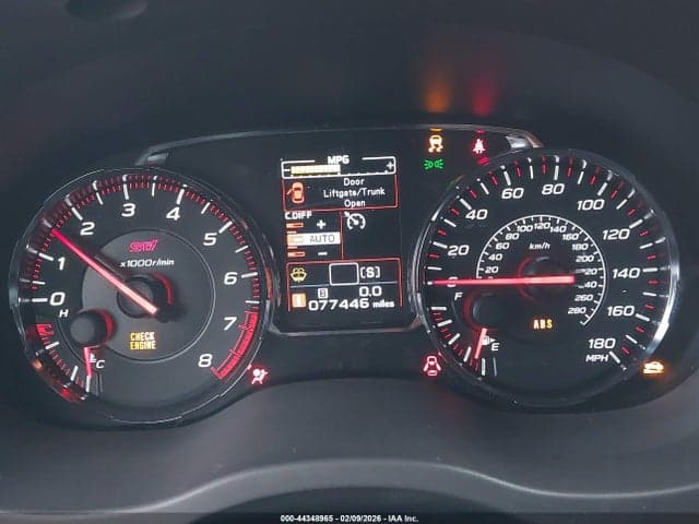 2019 SUBARU WRX STI 7