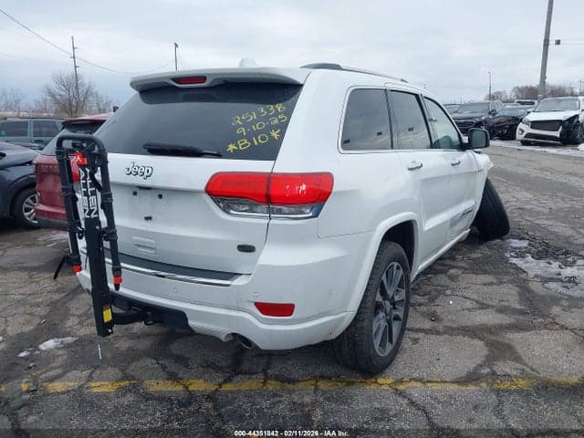 2017 JEEP GRAND CHEROKEE OVERLAND 4X4 4