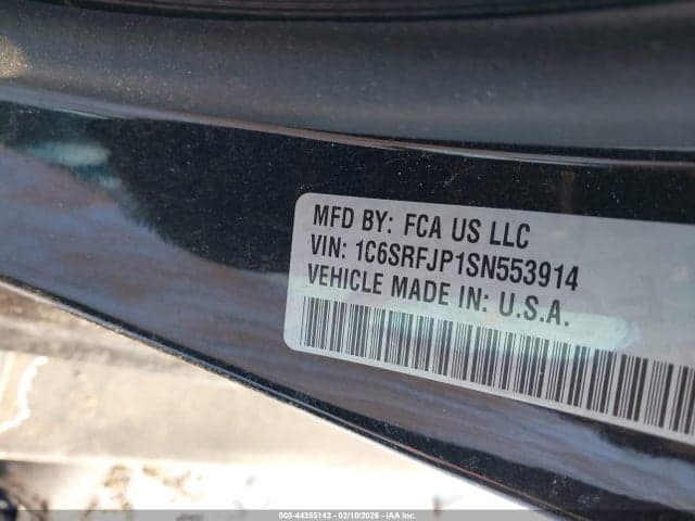2025 RAM 1500 9