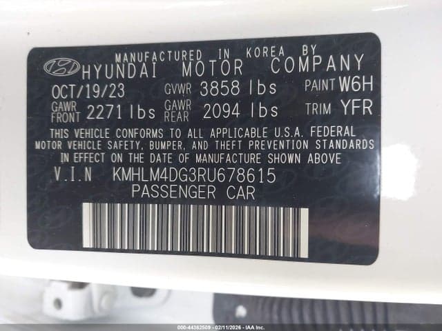 2024 HYUNDAI ELANTRA SEL 9