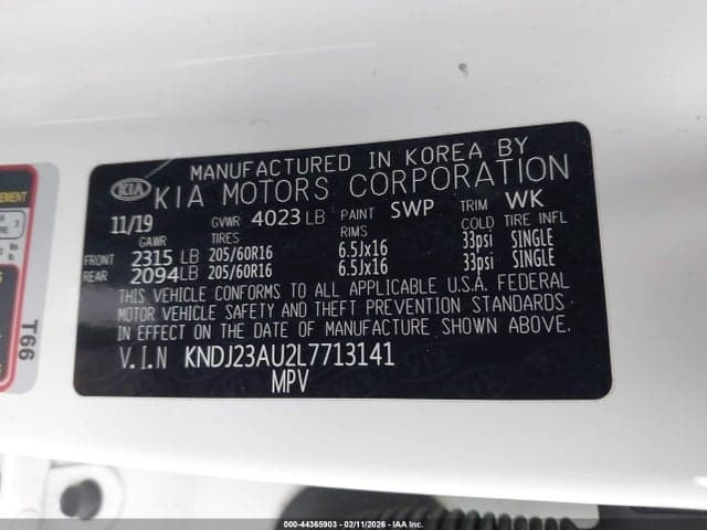 2020 KIA SOUL S 9