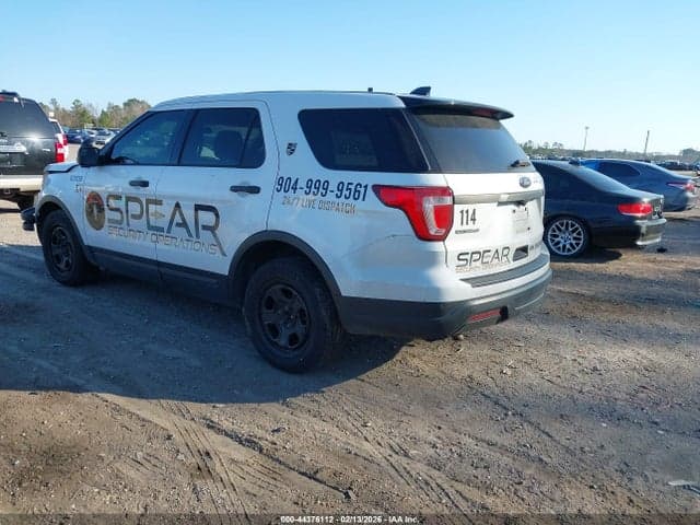 2018 FORD POLICE INTERCEPTOR UTILITY 3