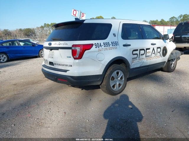 2018 FORD POLICE INTERCEPTOR UTILITY 4