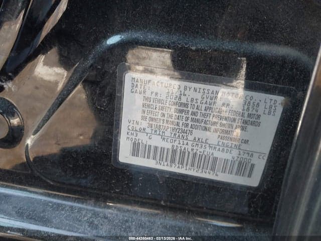 2017 NISSAN SENTRA SR 9