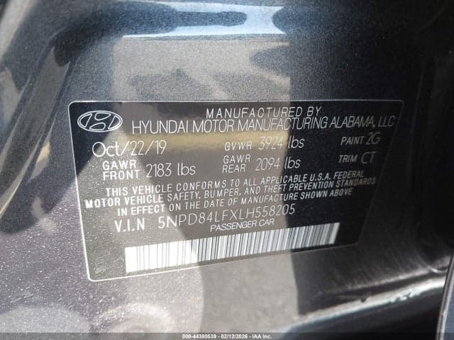 2020 HYUNDAI ELANTRA VALUE EDITION 9