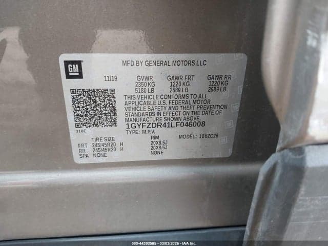 2020 CADILLAC XT4 AWD PREMIUM LUXURY 9