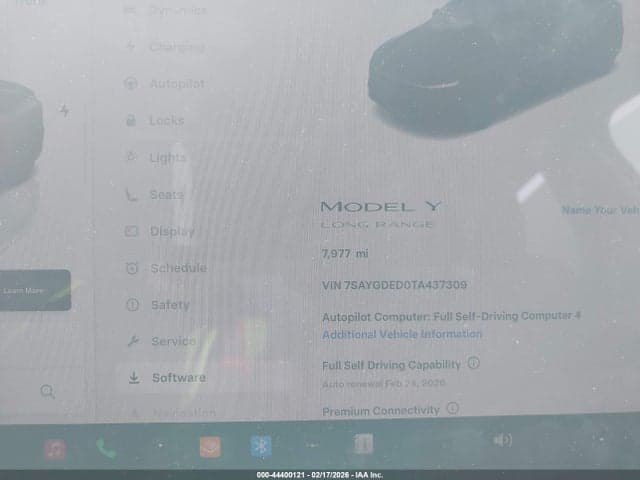 2026 TESLA MODEL Y PREMIUM REAR-WHEEL DRIVE/STANDARD REAR-WHEEL DRIVE 7