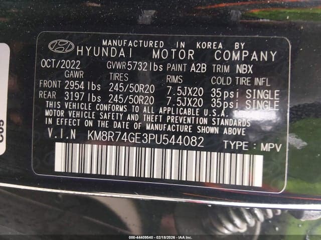 2023 HYUNDAI PALISADE CALLIGRAPHY 9