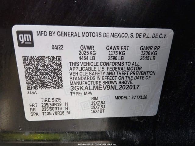 2022 GMC TERRAIN FWD SLE 9