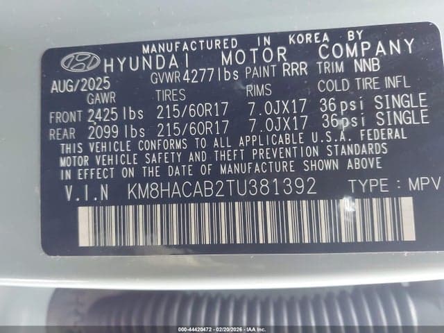 2026 HYUNDAI KONA SE 9