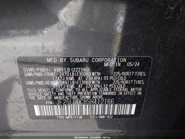 2025 SUBARU FORESTER PREMIUM 9