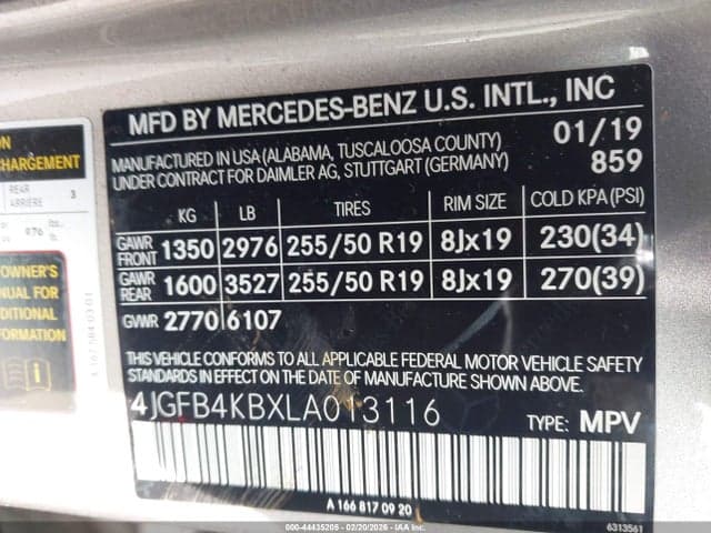 2020 MERCEDES-BENZ GLE 350 4MATIC 9