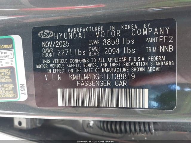2026 HYUNDAI ELANTRA SEL SPORT 9