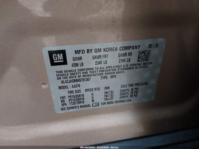 2019 BUICK ENCORE FWD PREFERRED 9