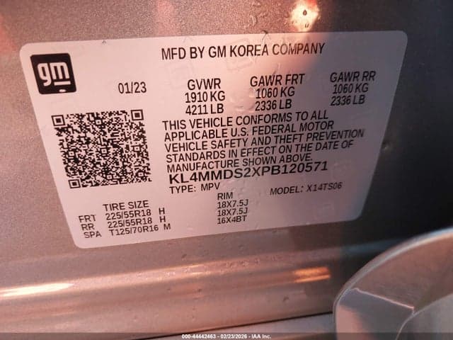 2023 BUICK ENCORE GX SELECT FWD 9