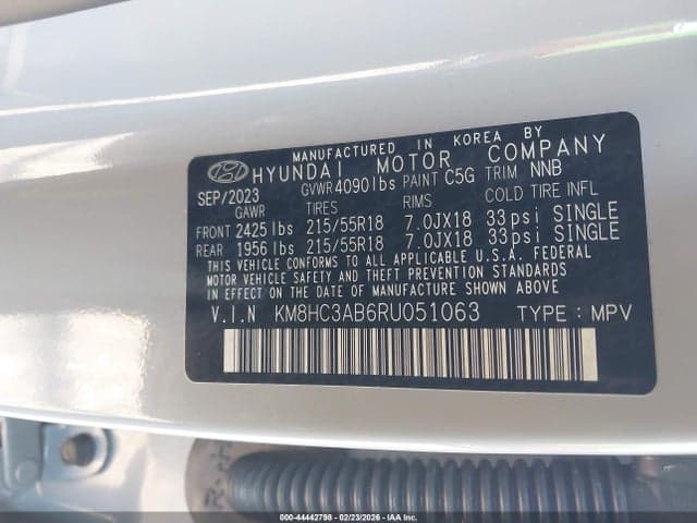 2024 HYUNDAI KONA SEL 9