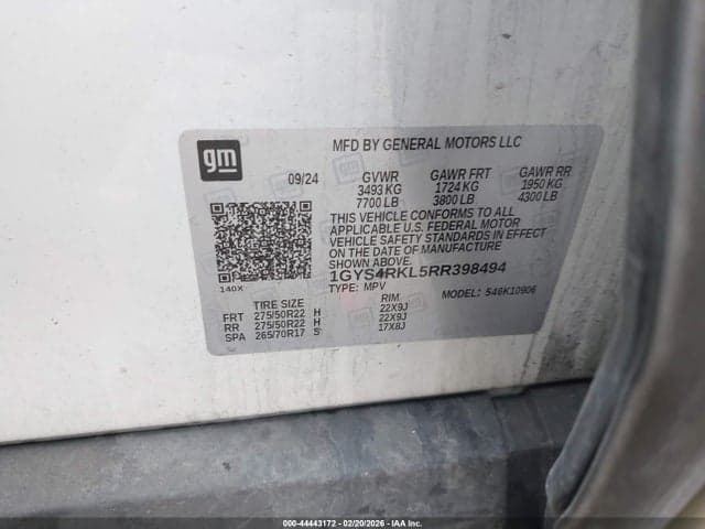 2024 CADILLAC ESCALADE ESV 4WD SPORT PLATINUM 9