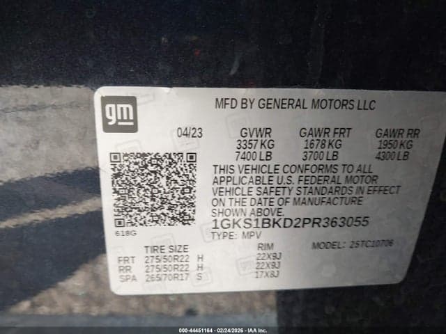2023 GMC YUKON 2WD SLT 9