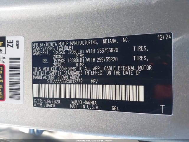 2024 LEXUS TX 350 PREMIUM 9