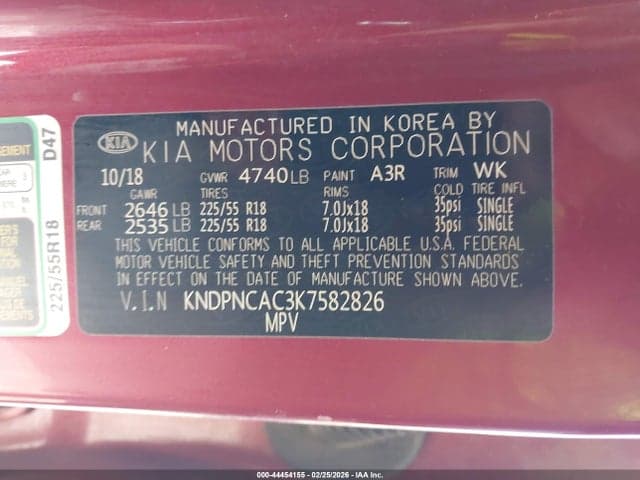 2019 KIA SPORTAGE EX 9