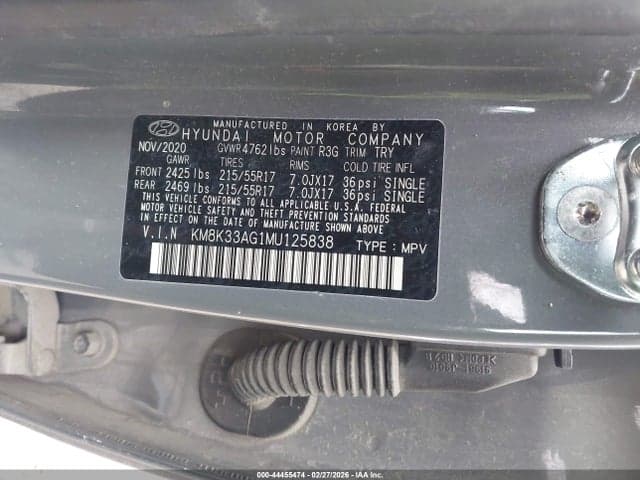 2021 HYUNDAI KONA ELECTRIC LIMITED 9