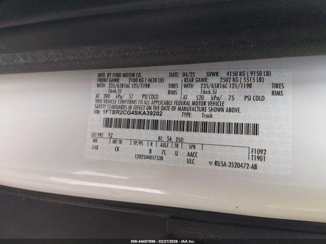 2025 FORD TRANSIT-250 9