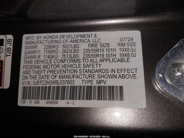 2024 ACURA RDX STANDARD 9