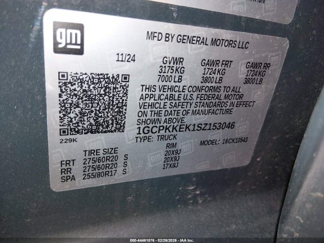 2025 CHEVROLET SILVERADO 1500 4WD SHORT BED LT WITH 2FL 9