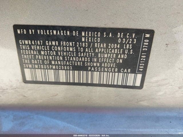 2023 VOLKSWAGEN JETTA 1.5T SE 9