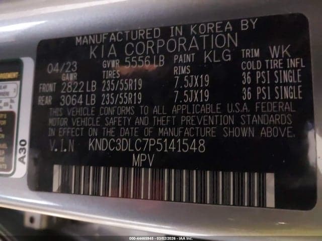 2023 KIA EV6 WIND 9