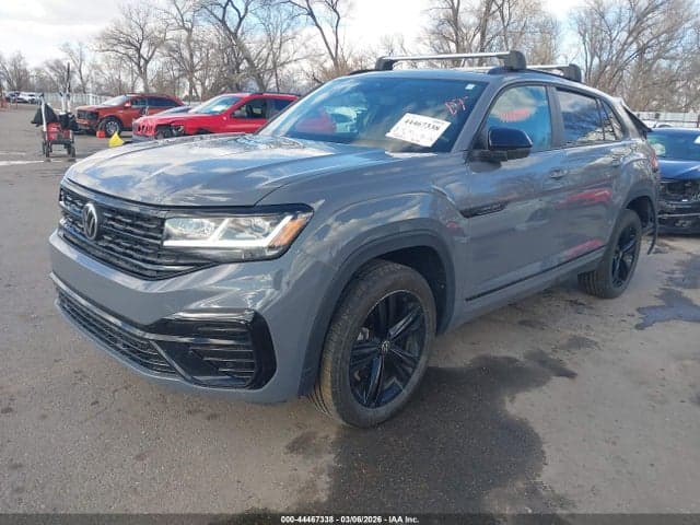 2022 VOLKSWAGEN ATLAS CROSS SPORT 3.6L V6 SEL R-LINE BLACK 2