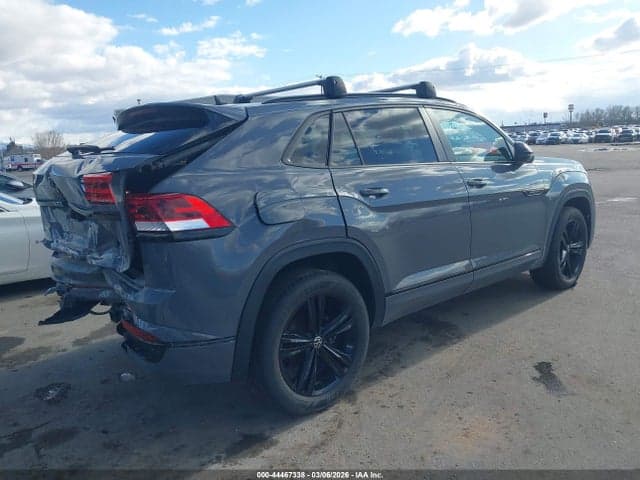 2022 VOLKSWAGEN ATLAS CROSS SPORT 3.6L V6 SEL R-LINE BLACK 4