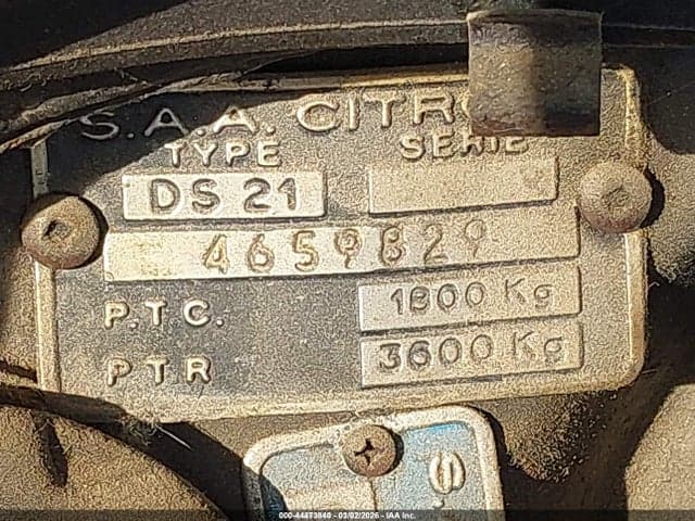 1972 CITROEN D521 9