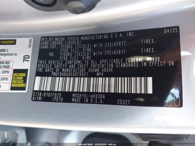 2025 TOYOTA COROLLA CROSS HYBRID SE 9