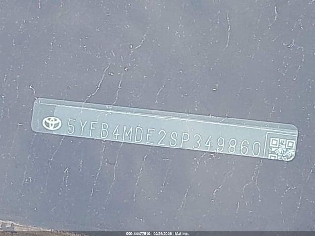 2025 TOYOTA COROLLA LE 9