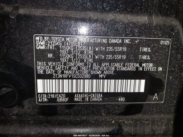 2025 TOYOTA RAV4 LIMITED 9